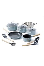 Mayflower Thermolon Infinity Pro Ceramic Nonstick 13 Piece Pot Pan Accessory Set - £1,838.93 GBP