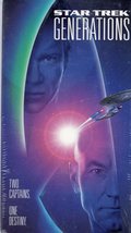 Star Trek: Generations (Vhs) *New* William Shatner, Patrick Stewart, Time Vortex - £4.38 GBP