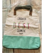 Benefit Cosmetics laughter Canvas Tote Bag New - £9.74 GBP
