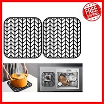 Durable Silicone Sink Mat, 12.25&quot;X11.5&quot; for Kitchen Protection &amp; Easy Cl... - $26.18