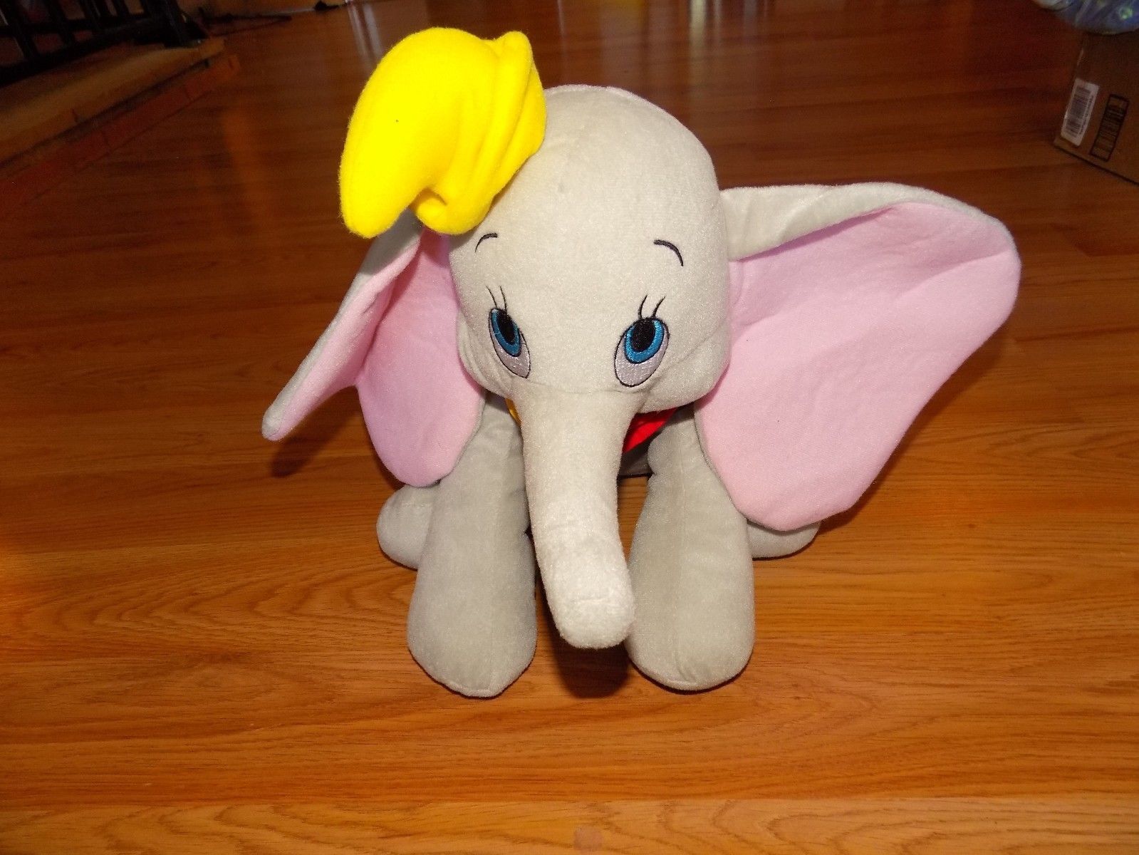 Disney Parks Large Dumbo Elephant Plush Stuffed Animal 15" EUC Disneyland WDW - $24.00