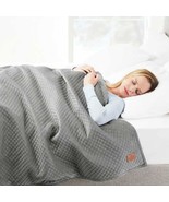 Pendleton Weighted Blanket 48*72 Therapeutic 400 Cotton Fabric 15 LB Grey - $69.99