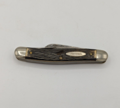 Vintage USA Made CRAFTSMAN 95073 Three Blade Folding Pocket Knife - £14.80 GBP