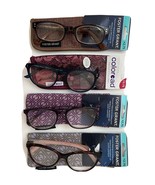 LOT OF 4 FOSTER GRANT  READING GLASSES +2.75 NEW WITH CASE - $28.47 CAD