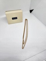Vintage Avon 24&quot; Gold Tone Chain Signed - £6.21 GBP