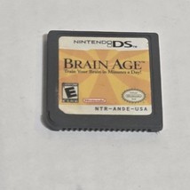 Brain Age: Train Your Brain in Minutes a Day Nintendo DS 2006 cart only,... - $9.89