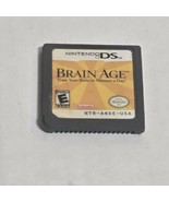 Brain Age: Train Your Brain in Minutes a Day Nintendo DS 2006 cart only,... - $181.73 MXN