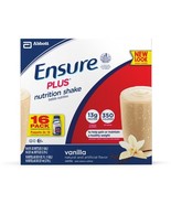 Ensure Plus Nutrition Shake*08/2025*Vanilla, 8 ounces, 16 count - $41.10 CAD