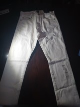 GAP Flex Mens 28 X 30 White Jeans - £55.35 GBP