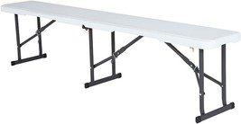 Lifetime 80305 Portable Folding Bench, White - $70.99