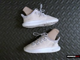 Adidas Tubular Shadow Infant&#39;s Kids Shoes Grey-White BZ0345 US Size 9K - £28.73 GBP