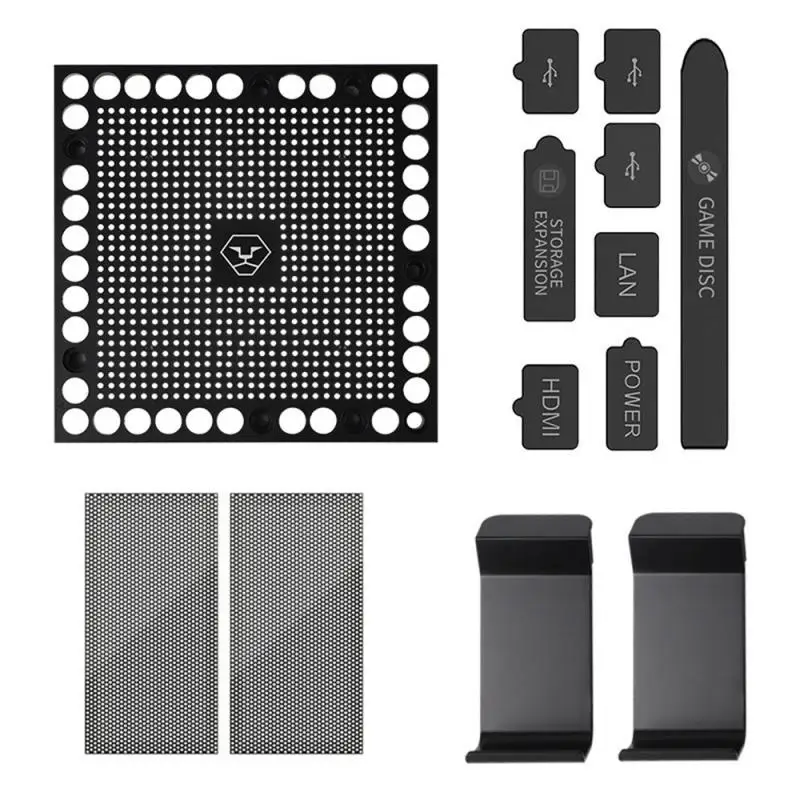 Host Dust Proof Cover Mesh Filter Stopper Kit for Series X Console Anti-dust - £16.37 GBP