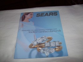 Vtg Sears 2001 Catalog Traditional Certified Diamonds jewelry bridal fashion - £12.39 GBP