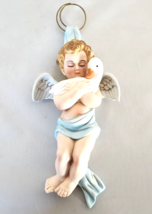 Gorham Cupid Enchantments Cupid with Goose Vintage 1987 Home Decor Wall Hanging - £15.03 GBP
