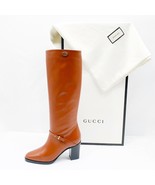 Gucci Rosie Riding Boot 596855 1WM00 28343 Brown Papaya New In Box MSRP ... - $1,327.62 CAD