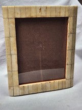 Vintage Photo Frame Holds 8 x 10 Made in India Shell? - $22.91