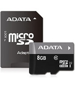 ADATA Premier 8GB microSDHC/SDXC UHS-I U1 Memory Card with Adapter - €6,72 EUR