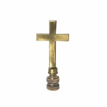 Royal Designs, Inc. Medium Cross Finial for Lamp Shade, F-5076M-AB-1, An... - £18.88 GBP+