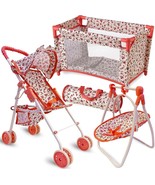 Baby Doll Accessories Set - 3-1 Baby Doll Furniture Set with Baby Doll S... - $1,491.51 MXN