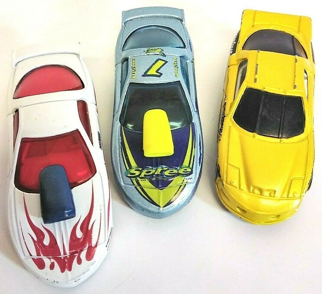 Primary image for 3 Hotwheels Firebird Diecast Cars: White Pro Stock, Spree Pro Stock, Yellow Iroc