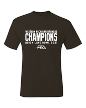Western Michigan Broncos 2021 Quick Lane Bowl Champions T-Shirt - £16.59 GBP+