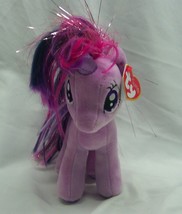 Ty My Little Pony Friendship Magic Twilight Sparkle 7&quot; Plush Stuffed Animal New - £13.06 GBP