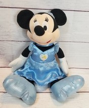 Disney Dream Friends Beanie Plush Doll Minnie Mouse Cinderella 13in Stuf... - £11.01 GBP