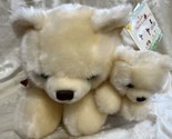St Jude Cubby and Cubby Jr. RBI Banafato Plush Mother Baby Cub 16&quot; Long NOS - $38.61