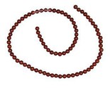 4mm Red Jasper Beads - $19.93