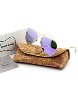 Top Brand Name Aviator Sunglasses Retro 3025 Large Metal Iridium Violet ... - $19.99