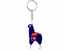 Mia Jewel Shop Llama Animal Peruvian Alpaca Wool Figurine Lightweight Keychain M - $14.84