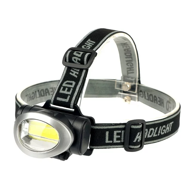 LED COB Headlamp Flashlight - Batteries Included - £53.34 GBP