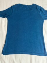 Beta's Choice Women's Turquoise Long Sleeve Shirt Top Measured Chest 34" image 9