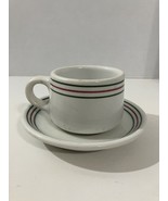 Vintage Iroquois Syracuse NY Mug And Saucer  - $34.88 CAD