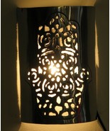 Hamsa wall sconce silver, Silver Wall hamsa hand sconce, Hamsa wall scon... - $2,223.01 MXN
