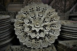 Decorate your home with Floral 24&quot; Luxury fretwork, hand-carved teak Masterpiece - £225.53 GBP