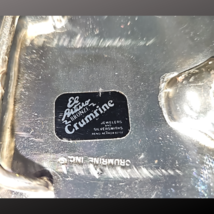 El Arturo Crumine Silver Bronze Initial Buckle RBC Pre-Loved image 3