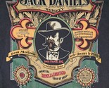Vintage 1992 Jack Daniels Men&#39;s T-Shirt Tee X-Large Single Stitch Black ... - $42.75