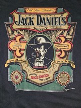 Vintage 1992 Jack Daniels Men&#39;s T-Shirt Tee X-Large Single Stitch Black Signal - £34.27 GBP
