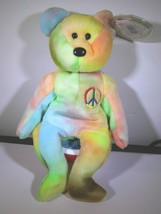 Peace TY Beanie  Nice Colors Tush #101 Stamp  #PB178 MWMT &amp; Tag Protected - $8.55