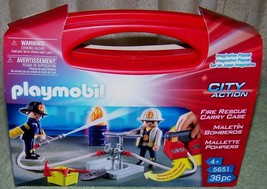 Playmobil Fire Rescue Carry Case 5651 New - £9.28 GBP