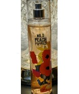 Bath &amp; Body Works Wild Peach Poppies Shimmer Mist 8 oz New Retired - $46.98