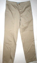 NWT New Mens RED Valentino 50 Italy 34 US Khaki Tan Pants Designer Button Slacks - £470.86 GBP