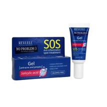Revuele Sos ANTI-INFLAMMATION Spot Treatment Gel Anti Acne&amp;Pimple Salicylic Acid - £3.62 GBP