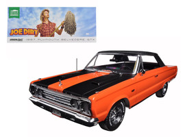 1967 Plymouth Belvedere GTX Convertible Orange &quot;Joe Dirt&quot; Movie (2001) 1/18 Diec - £77.56 GBP