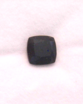 Natural Thai Black Spinel (Cushion 8x8x4 mm) 2.62 ctw  Eye Clean Beautif... - $618.73 MXN