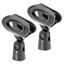 5 Core 2 Pcs Black Universal Nut Adapter Microphone Clip Clamp Holder MC-03 2PCS - £6.29 GBP