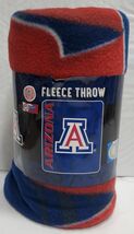 Arizona Wildcats 50" by 60" Fleece Throw Blanket - NCAA - $14.54