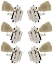 Grover Vintage Tuners. &#39;Gibson Deluxe&#39; Style, 3-Per-Side, Nickel - £47.89 GBP