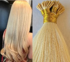 18&quot;,22&quot; 100grs,125s,I Tip (Stick Tip) Fusion Remy Human Hair Extensions #24 - £43.52 GBP+